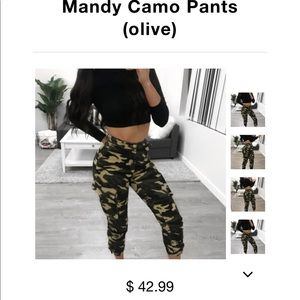 Camo pants